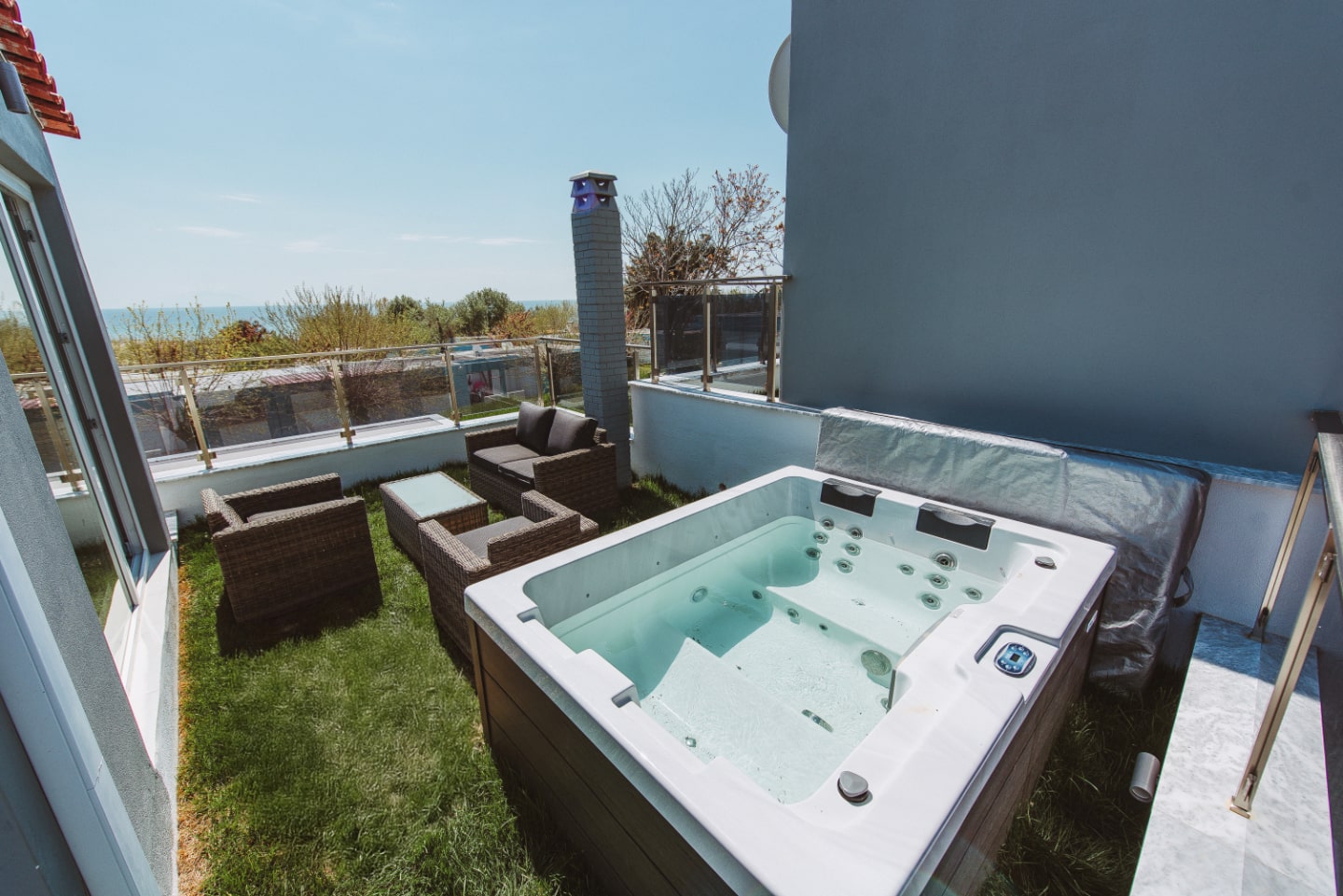 Eunoia Villas Lachesis Rooftop Sea view Jacuzzi