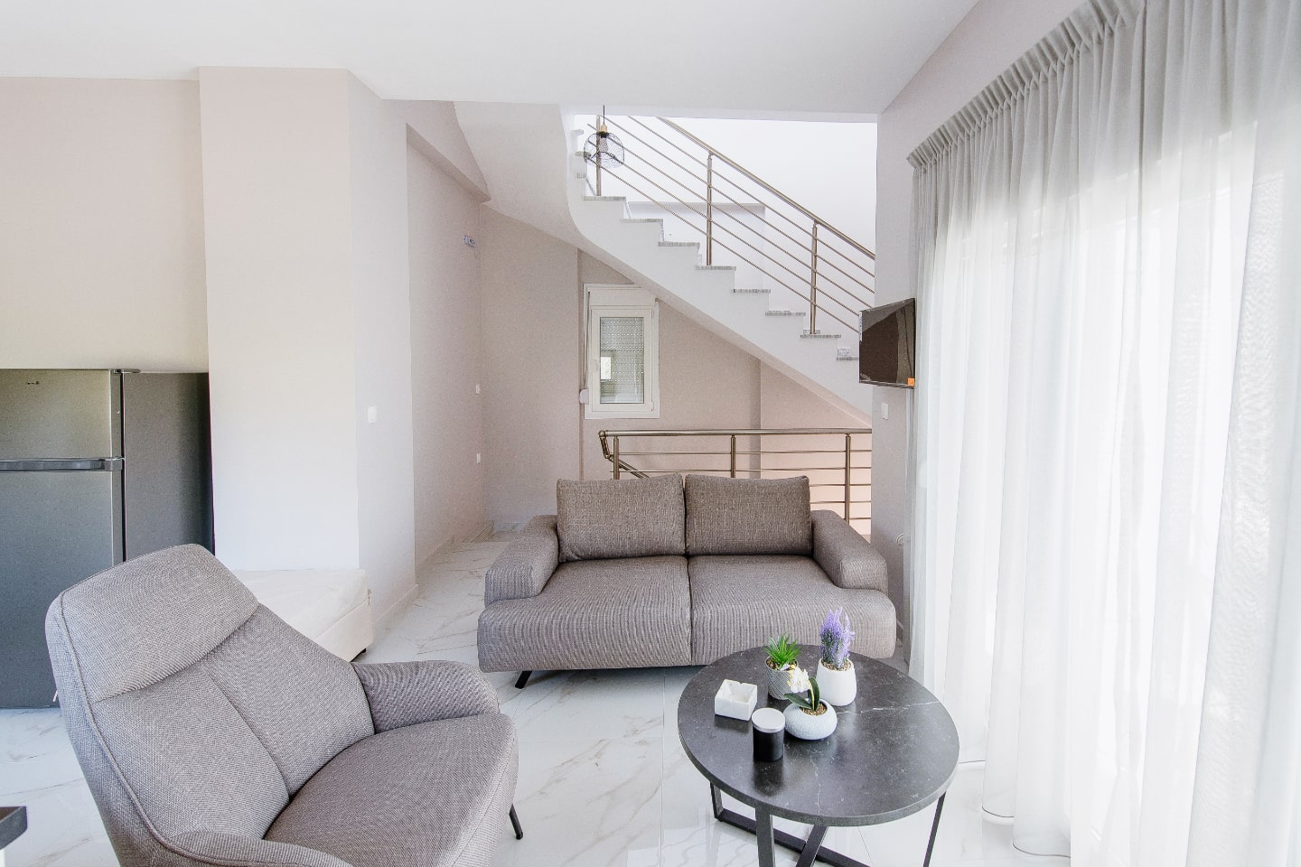 Eunoia Villas Cleopatra Living Room
