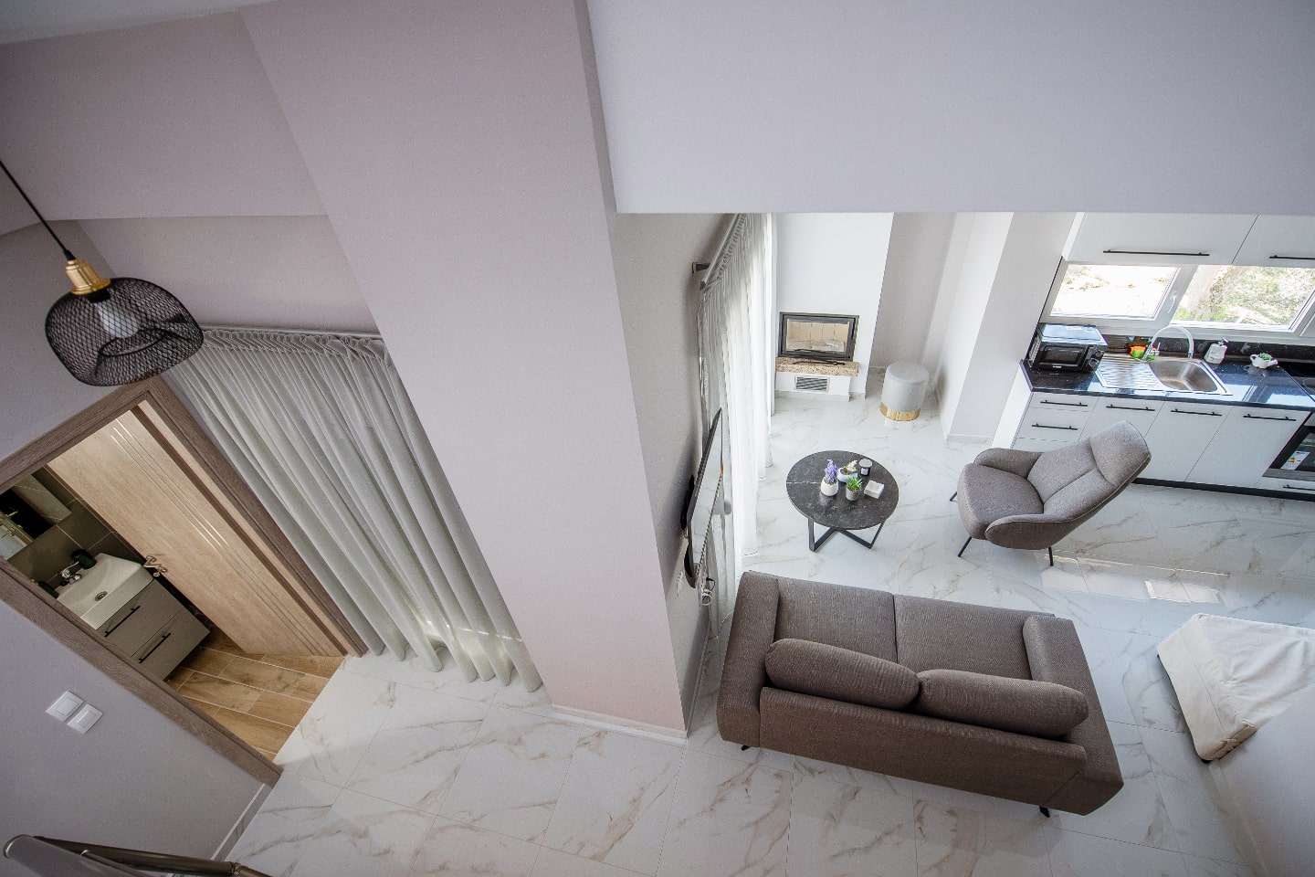 Eunoia Villas Cleopatra Living Room